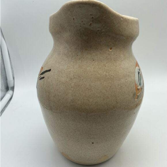 Studio Pottery Jug / Pitcher marked on base Size‎ Approx 8.5” tall - Picture 7 of 9